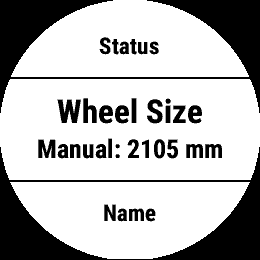 Wahoo wheel outlet size chart