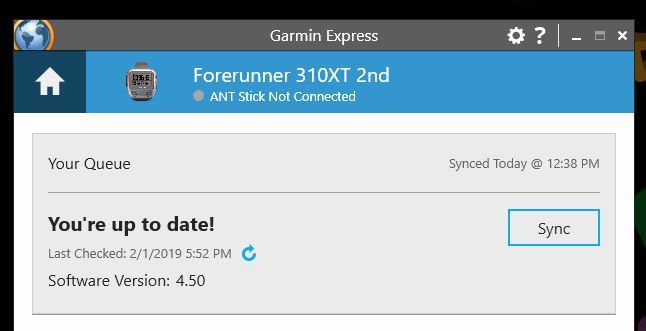 Garmin Express no longer shows button - Garmin Connect - Mobile Apps & Web - Garmin