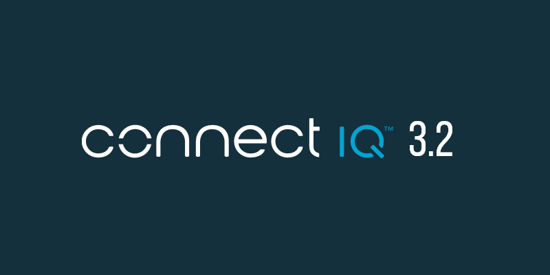 Connect IQ 3.2 Now Available