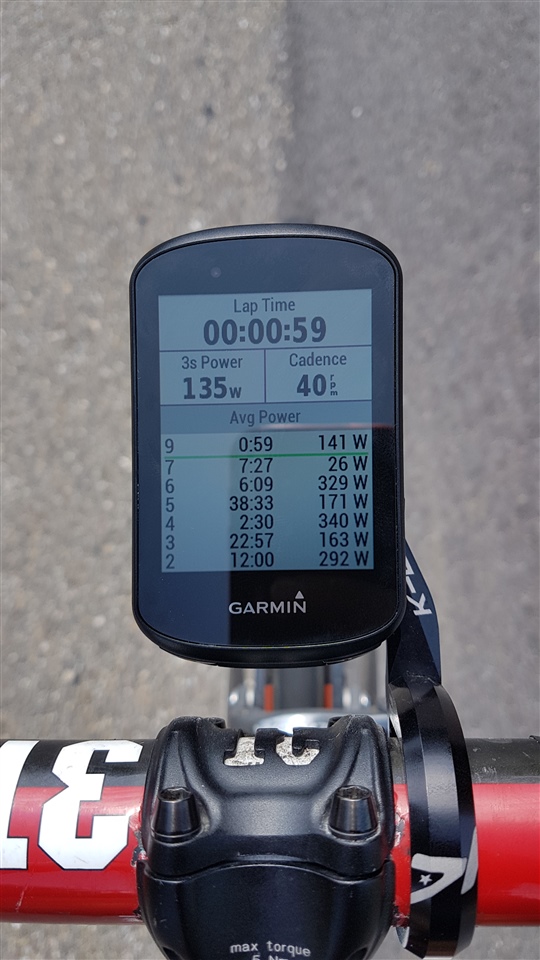 one lap missing on lap summary screen - Edge 530 - Cycling - Garmin Forums