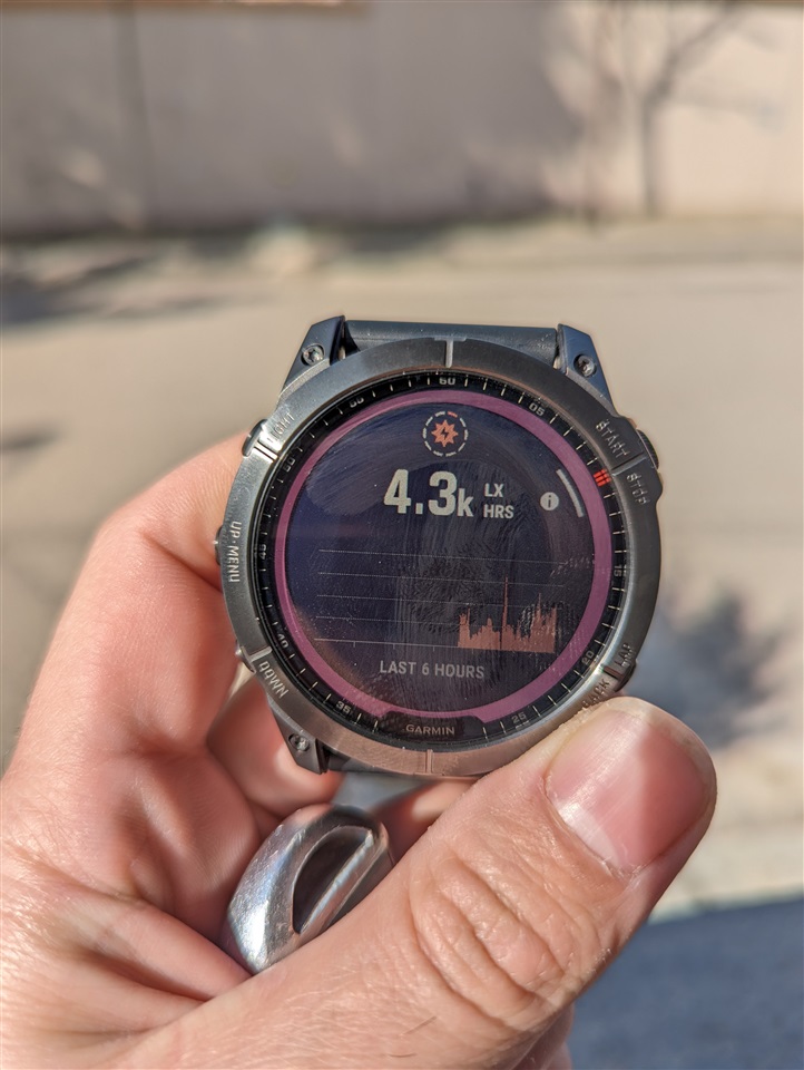 Garmin shop solar charging