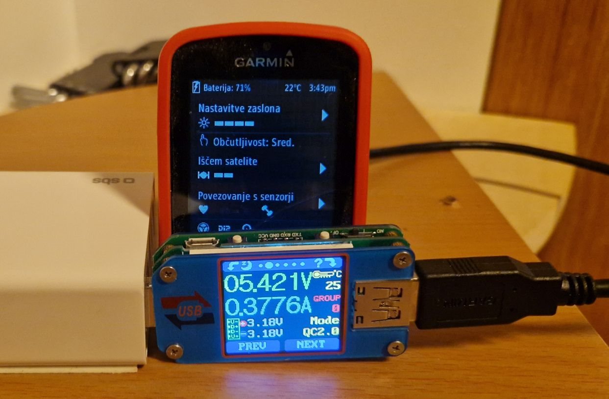 Garmin edge 25 charging cable clearance