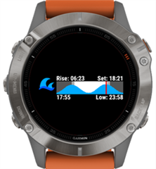 Widget glances online garmin