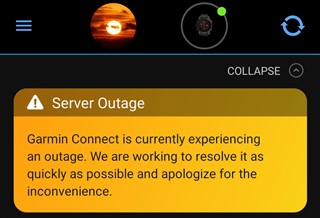Garmin 2025 outage 2021
