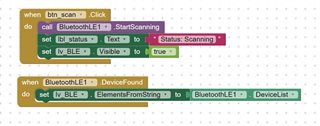BLE in app inventor