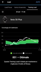 training load fenix