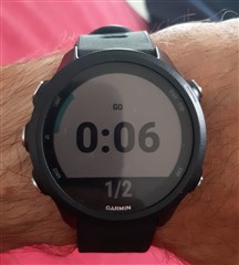 Forerunner 245 HITT Cardio Workout Reps Forerunner 245