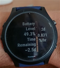 battery 5 days max