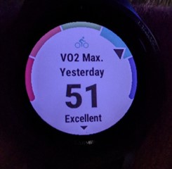 Cycling VO2 max