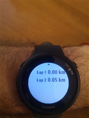 Wrong GPS data on the watch Forerunner 45 Series Running