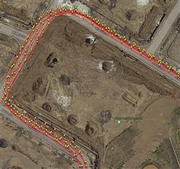 Part of Loop with points marked