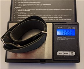 Nick Mankey 26mm Hook Strap weighs 12.8g