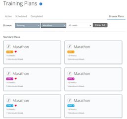 Will we get full marathon training programs? vivoactive 3 Series - Health & - Garmin Forums