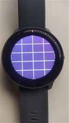 Squares appeared. Touched screen but nothing changed.