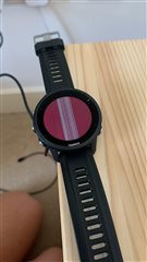Forerunner 955 frozen with red screen Forerunner 955 Series