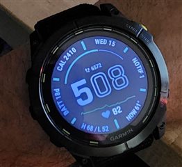 Enduro 2 Watch Face Steps Data font is tiny - Enduro 2 - Wearables ...