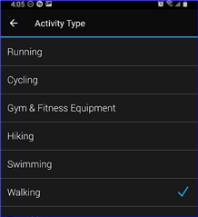 Walking activity is missing in connect - Garmin Connect Web - Mobile ...