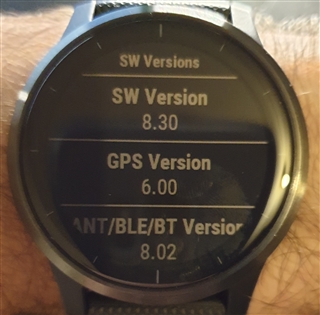 Software version 8.30 vivoactive 4 Series Health Wellness Garmin Forums