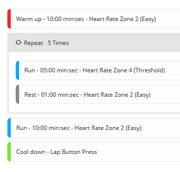 Workout creator.