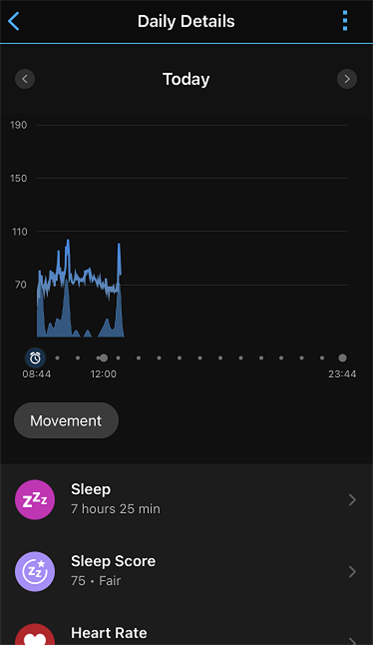 Garmin connect mi discount scale