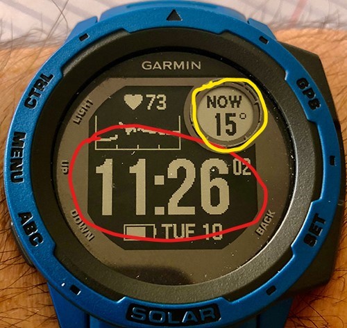 Garmin instinct 2025 solar weather