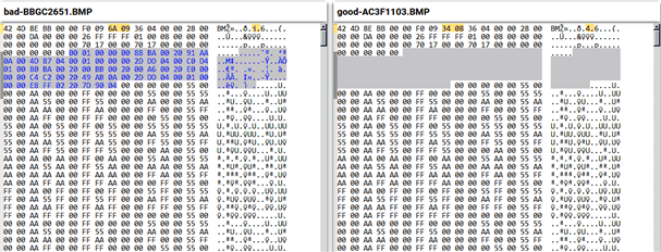 garmin screenshot corruption, same 68 extra bytes added to all files