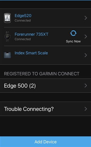 IOS won't sync with Edge 520, be told too - Garmin Connect Mobile iOS - Mobile Apps & Web - Garmin Forums