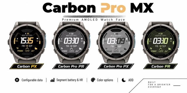 Carbon PX, Carbon Pro PR, Carbon Pro PX and Carbon PR: existing store overview