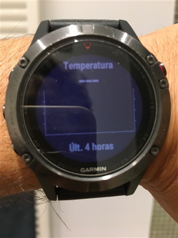 Garmin fenix sales 5 temperature widget