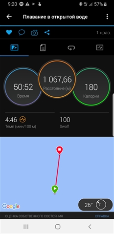garmin open water training does show my exact movements on the map - Garmin Connect Mobile Android - Mobile & Web - Garmin Forums