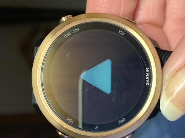 Garmin forerunner 645 frozen screen hot sale