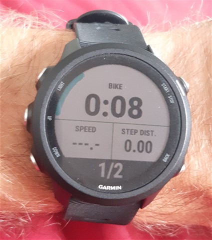 Forerunner 245 HITT Cardio Workout Reps Forerunner 245