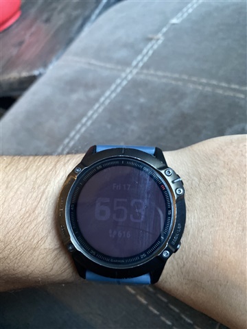 Garmin fenix discount 6 backlight issue