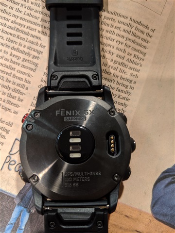 photo of backside of watch - I read on another thread of problems with the sensors, does this look good?