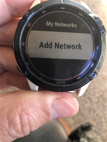 setting up wifi on garmin fenix 6