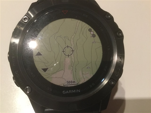 Hier die 5X mit 500m Zoom
