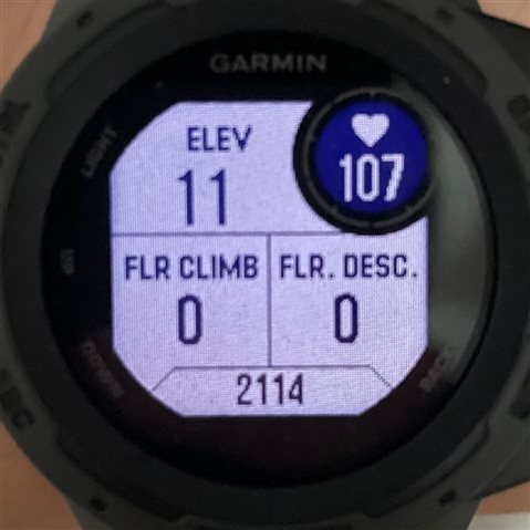 Garmin best sale floor climb