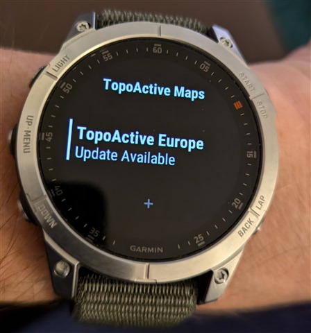 Watch shows map update available Garmin express not Epix Gen 2 Series Wearables Garmin Forums