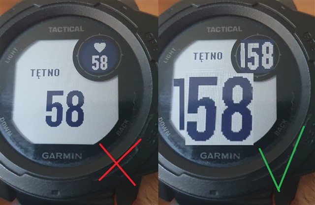 The heart rate font on the single paramtter board is too small. Instinct 2 Series Wearables Garmin Forums