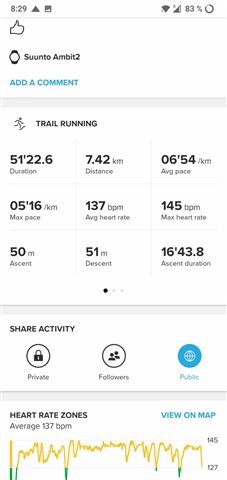 City run with ambit2