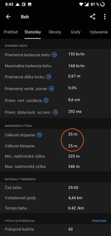 city run with garmin