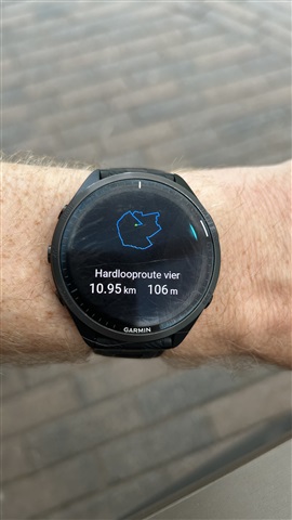 The route before start