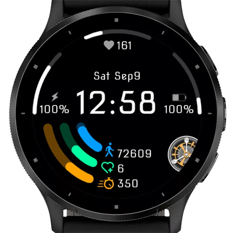 Minimalist garmin watch online face