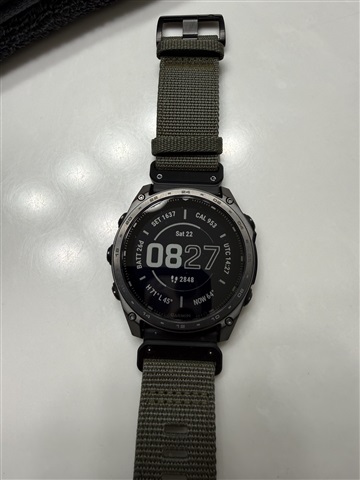 MIP screen has blue tint to it? - fēnix 8 Series - Wearables - Garmin