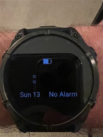 Clock numbers disappear in Sleep On