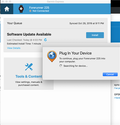 sync issues - Garmin Express Mac - Mac/Windows Software - Garmin Forums