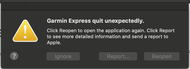 Cromático Etapa capital Garmin Express 6.19.0.0 crashes on map download - Garmin Express Mac -  Mac/Windows Software - Garmin Forums