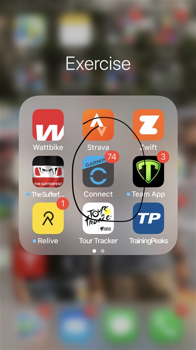 Why is my Garmin Connect icon on my iPhone showing me I have 74 Notifications? When I enter the app there are no notifications that I can find - Garmin