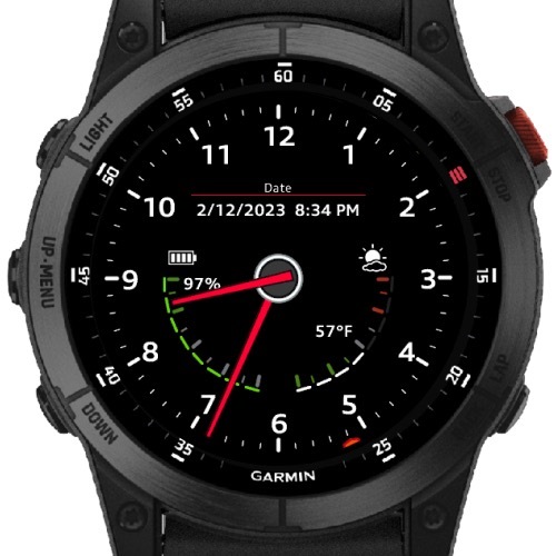 Digital analog watch face clearance