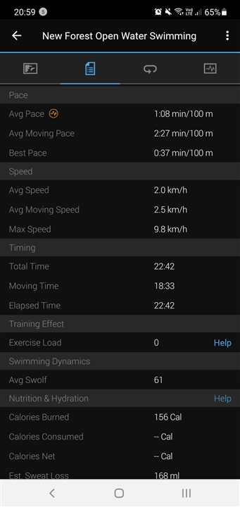 Issue on open water swimming pace calculation Discussion Connect IQ Garmin Forums